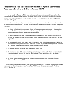 Procedimiento para Determinar la Cantidad de