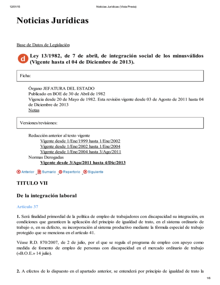 Noticias Jur dicas