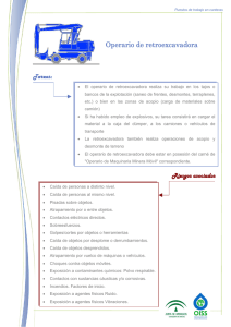 Operario de retroexcavadora