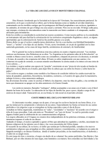 La vida de los esclavos en Montevideo colonial