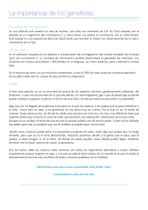 La importancia de los genetistas