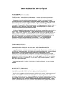 Enfermedades del nervio Óptico - Clínica Oftalmológica el Viñedo.