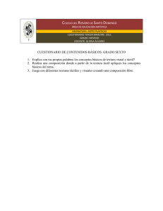 CUESTIONARIO DE CONTENIDOS BÁSICOS. GRADO SEXTO 1
