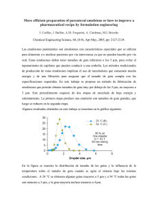 More efficient preparation of parenteral emulsions or how to improve