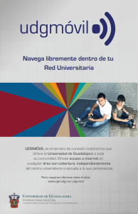 Navega libremente dentro de tu Red Universitaria