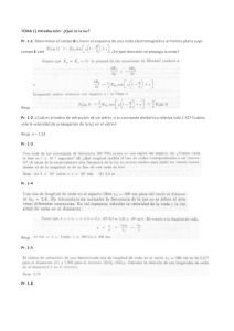 TEMA 1) Introducción: ¿Qué es la luz? Pr. 1