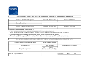 1.- Haber notificado su intención de haber asistido a una consulta