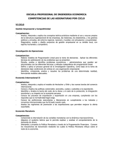 ESCUELA PROFESIONAL DE INGENIERIA ECONOMICA