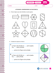 Hoja de Ejercicios de Fracciones para Primaria
