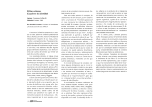 Tribus urbanas. Cazadores de identidad