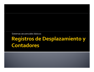 Sistemas secuenciales básicos