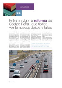Entra en vigor la reforma del Código Penal, que tipifica veinte