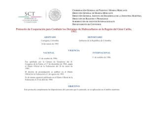 Protocolo de Cooperación para Combatir los Derrames de