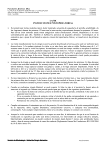 Qx refractiva-postop - Fundación Jiménez Díaz