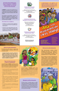 Efectos de la discriminación