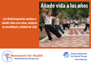 Añade vida a los años