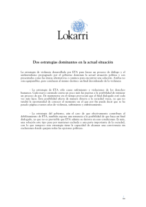 ETA y Gobierno: Estrategias y Consecuencias en el País Vasco