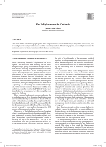 The Enlightenment in Catalonia