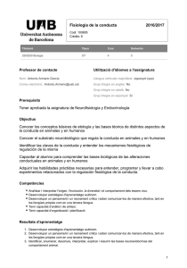 Fisiologia de la conducta