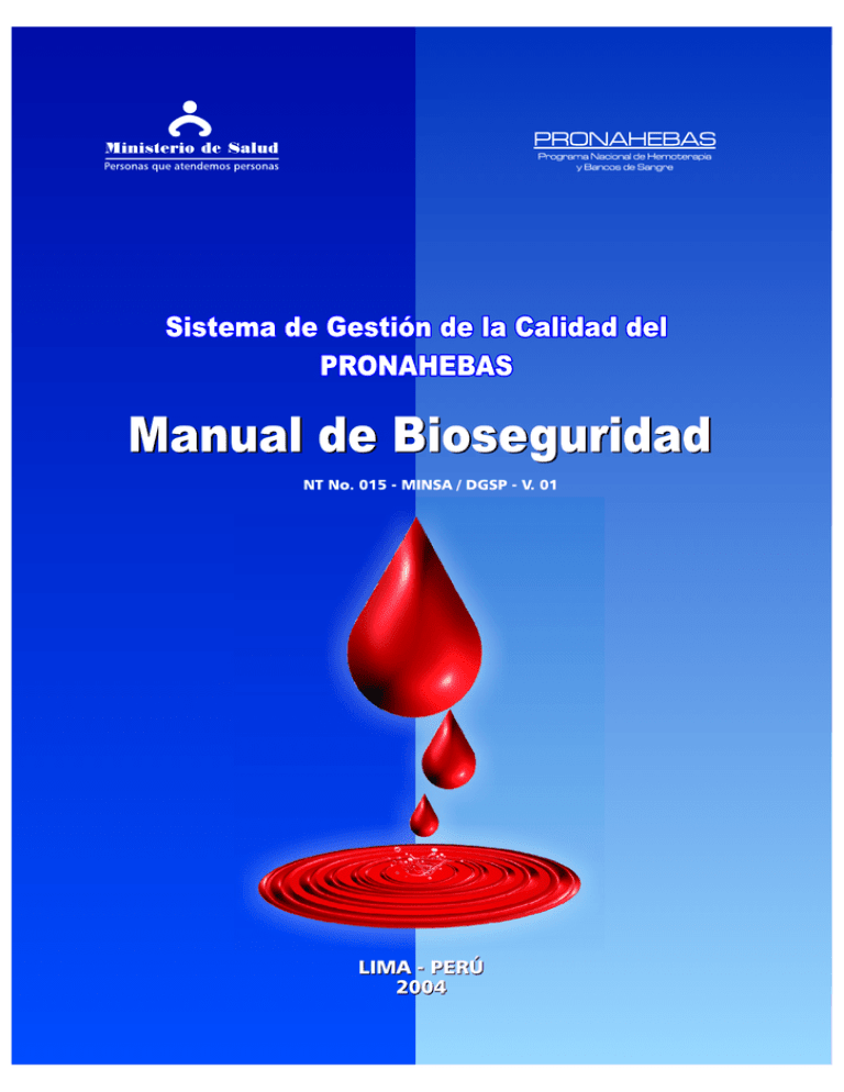 Manual De Bioseguridad