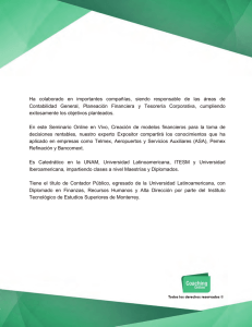 Ha colaborado en importantes compañías, siendo responsable de