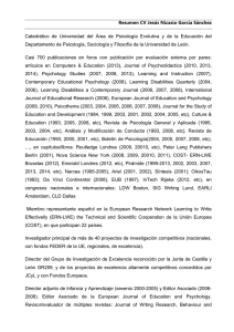 Resumen CV Jesús Nicasio García Sánchez Catedrático de