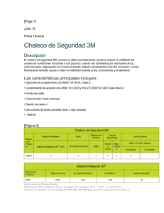 Chaleco de Seguridad 3M