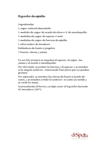Bizcocho de espelta