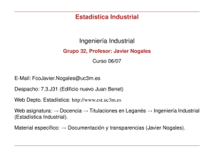 Estadıstica Industrial