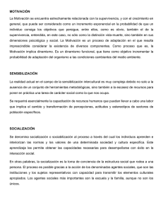 MOTIVACIÓN La Motivación se encuentra estrechamente