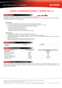 CEPSA TRANSMISIONES 75W90 MV-S