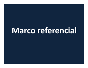 Marco teórico Otro ejemplo es la teoría del modelo determinista