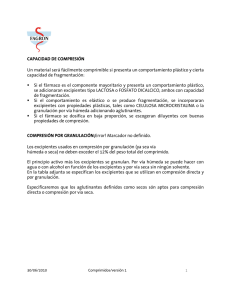 CAPACIDAD DE COMPRESIÓN Un material será fácilmente
