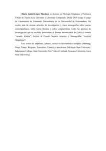 María Isabel López Martínez es doctora en Filología Hispánica y