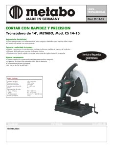 CORTAR CON RAPIDEZ Y PRECISION