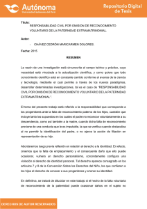 Título: RESPONSABILIDAD CIVIL POR OMISION DE