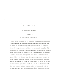 LA ANTIGUEDAD ORIENTAL. PARRAFO I.