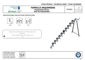 tornillo arquimedes