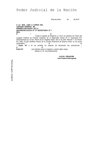 Poder Judicial de la Nación