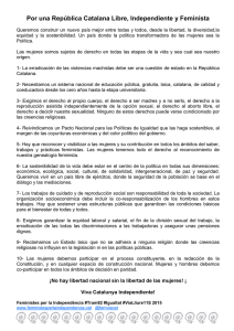 Por una República Catalana Libre, Independiente