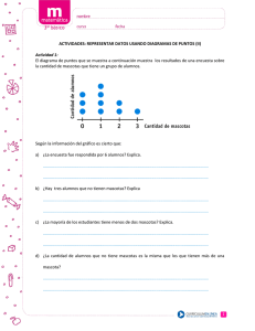 1 ACTIVIDADES: REPRESENTAR DATOS USANDO DIAGRAMAS