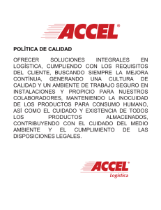 OFRECER SOLUCIONES INTEGRALES EN LOGÍSTICA