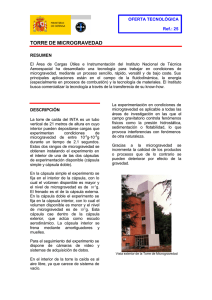 Torre de Microgravedad - Instituto Nacional de Técnica Aeroespacial