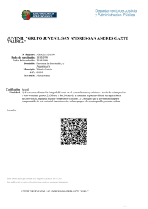 juvenil "grupo juvenil san andres-san andres gazte