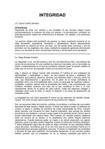 integridad - Buena Gobernanza
