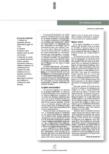 Actividades propuestas