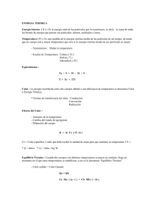 Termodinamica Ley de Ohm