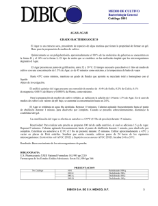 MEDIO DE CULTIVO Bacteriología General