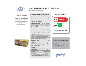 VITA MANTEQUILLA CON SAL