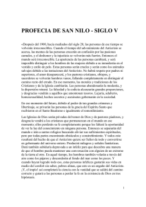 San Nilo - Profecias Siglo V